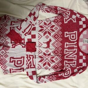 PINK Christmas PJ Set